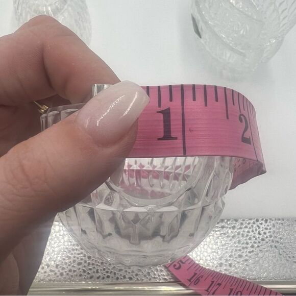 Shannon Crystal Set of 4 Spoon Holder Bowls - Picture 10 of 10